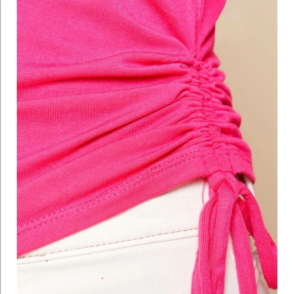 Knit Top with Rouched Detail - Picture 3 of 5